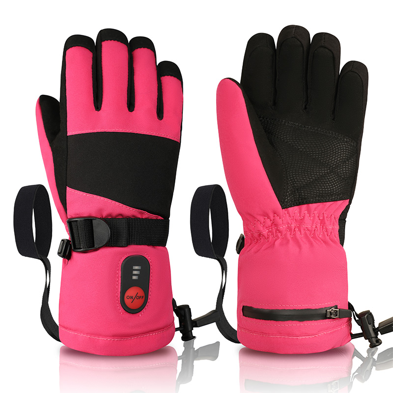 Heated Gloves Electric - 2026 Heated Gloves Kids Children Waterproof
