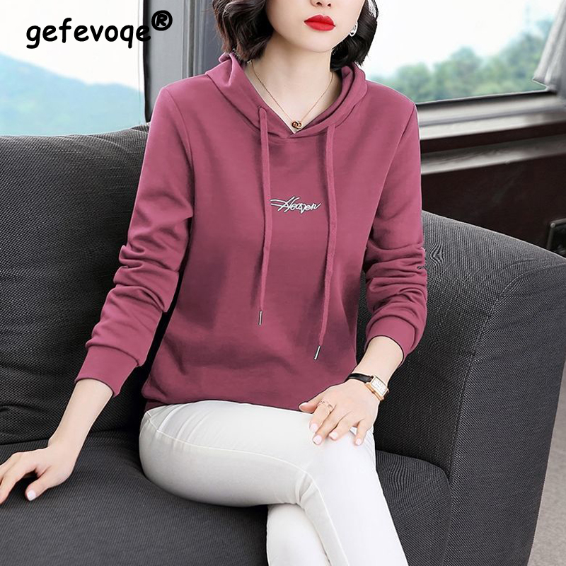 Winter Clothing Drawing - Women's Clothing Korean Fashion Letter Embroidery
