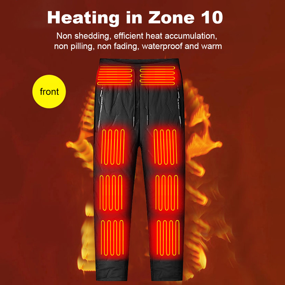 Unisex Electric Thermal Trouse - Winter Clothing Hiking 评论和价格