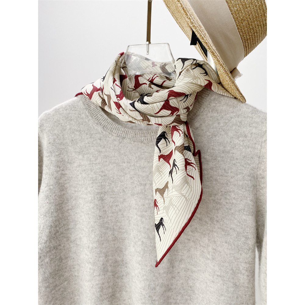 Silk Wool Blend Scarf Women Ha - Winter Clothing Hong Kong 评论和价格