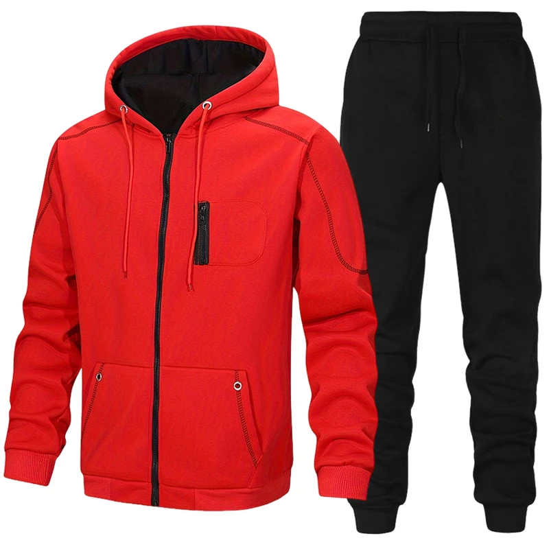 Fashion Men's Tracksuit Casual - Winter Clothing Pk 评论和价格