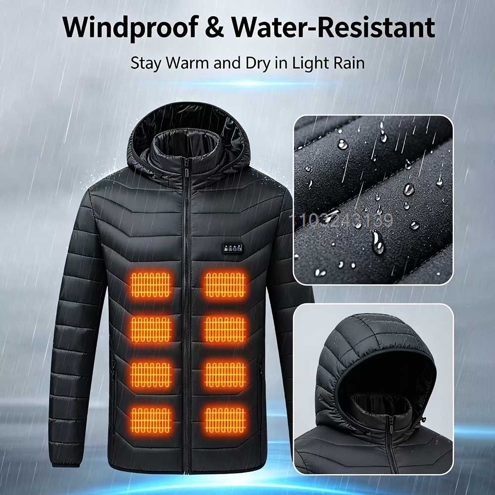 37 Areas Heated Jackets Men's  - Winter Clothing Hiking 评论和价格