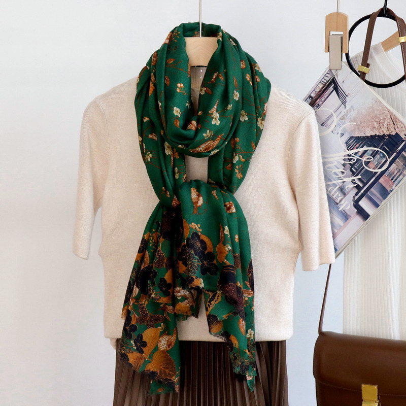 Long Green Cashmere Shawls Lux - Winter Clothing Hong Kong 评论和价格