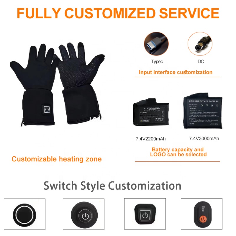 2026 Factory Wholesale Winter  - Heated Gloves Electric 评论和价格
