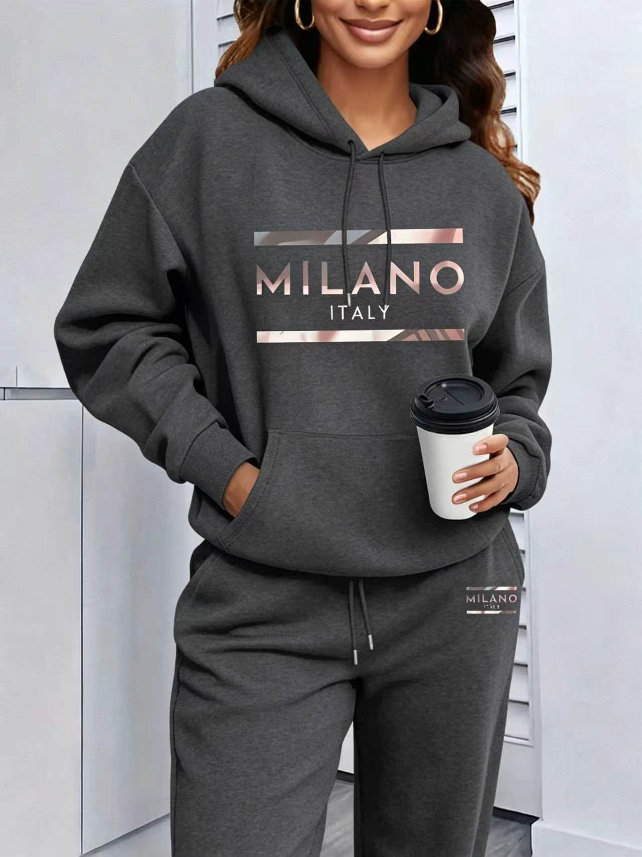 2026 Womens Print Hooded Sweat - Winter Clothing For Women 评论和价格