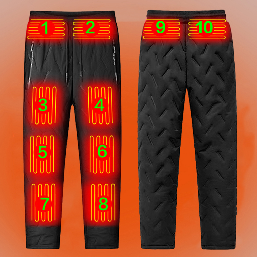 Unisex Heated Thermal Pants 10 - Winter Clothing Hiking 评论和价格