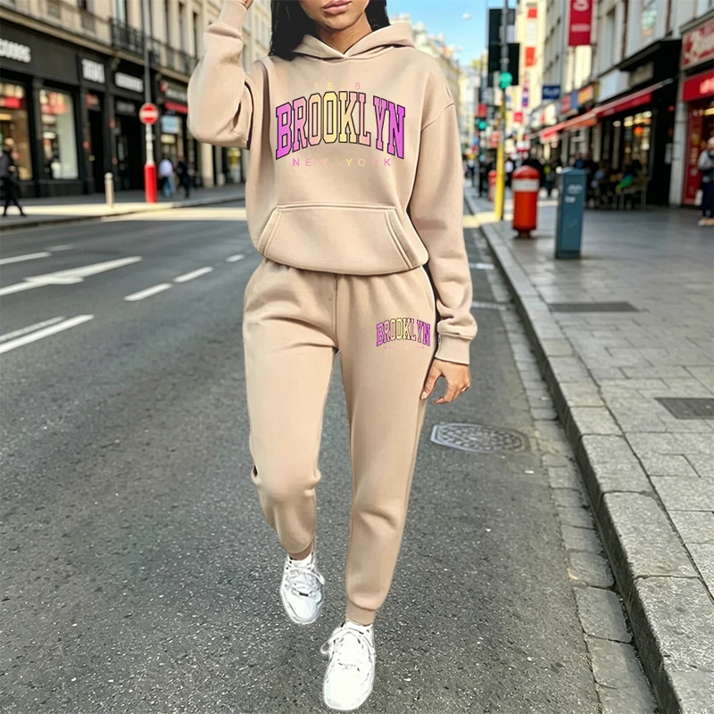 Casual Women's Outfits Print H - Winter Clothing For Women 评论和价格