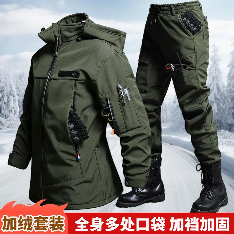 Autumn And Winter Velvet Water - Winter Clothing Hiking 评论和价格