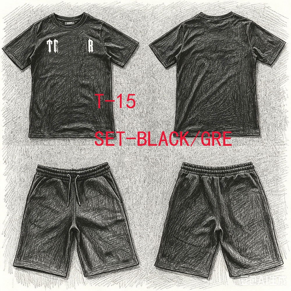 T-15 Short Set Tracksuit Trous - Winter Clothing For Women 评论和价格