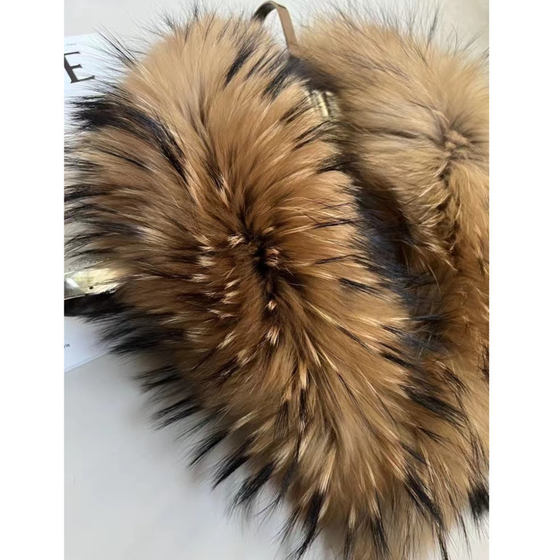 Raccoon Fur Collar Female Wint - Winter Clothing Pk 评论和价格