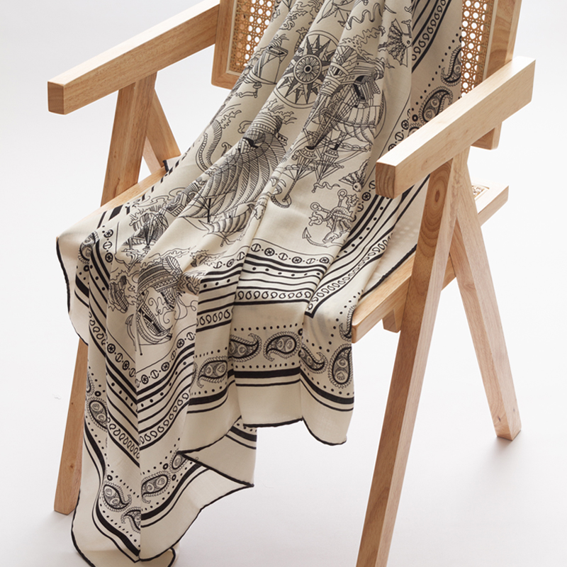 Wool Silk Scarf Women Large Sc - Winter Clothing Hong Kong 评论和价格
